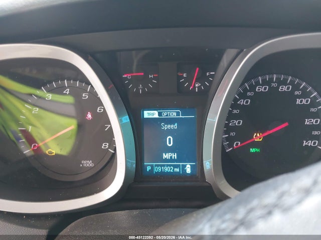 45122392 :رقم المزاد ، 2GNFLFEK0H6259371 vin ، 2017 Chevrolet Equinox Lt مزاد بيع