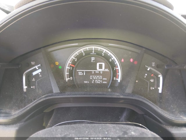 45122396 :رقم المزاد ، 2HKRW6H39KH223196 vin ، 2019 Honda Cr-v Lx مزاد بيع