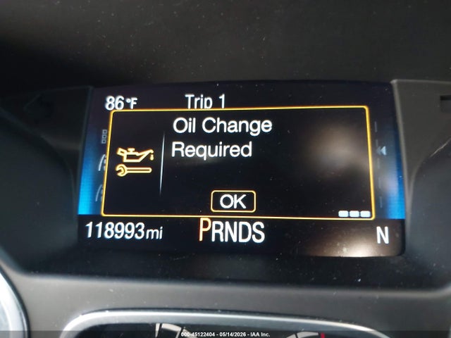 2018 Ford Focus Titanium მანქანა იყიდება აუქციონზე, vin: 1FADP3J27JL202015, აუქციონის ნომერი: 45122404