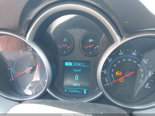 2014 Chevrolet Cruze 1lt Auto მანქანა იყიდება აუქციონზე, vin: 1G1PC5SB1E7152331, აუქციონის ნომერი: 45122482