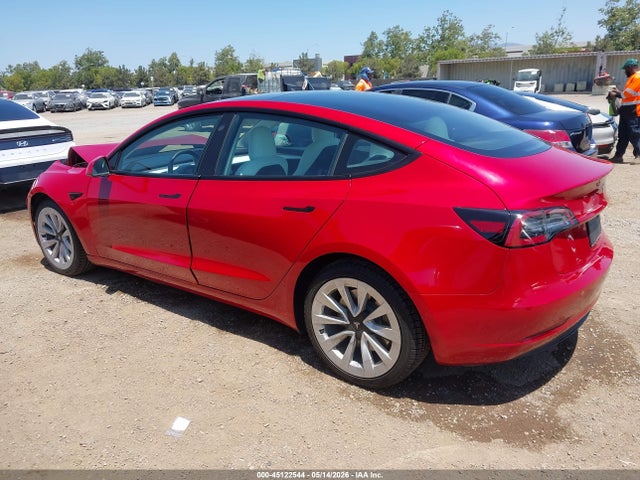 2022 Tesla Model 3 Long Range Dual Motor All-wheel Drive მანქანა იყიდება აუქციონზე, vin: 5YJ3E1EB5NF197769, აუქციონის ნომერი: 45122544