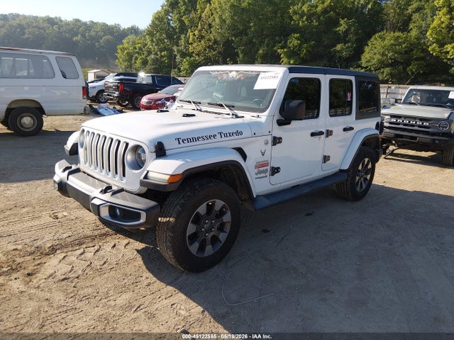 Aukcja sprzedaży 2018 Jeep Wrangler Unlimited Sahara 4x4, vin: 1C4HJXEG9JW174789, numer aukcji: 45122585