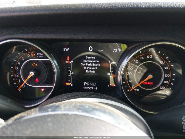 Aukcja sprzedaży 2018 Jeep Wrangler Unlimited Sahara 4x4, vin: 1C4HJXEG9JW174789, numer aukcji: 45122585