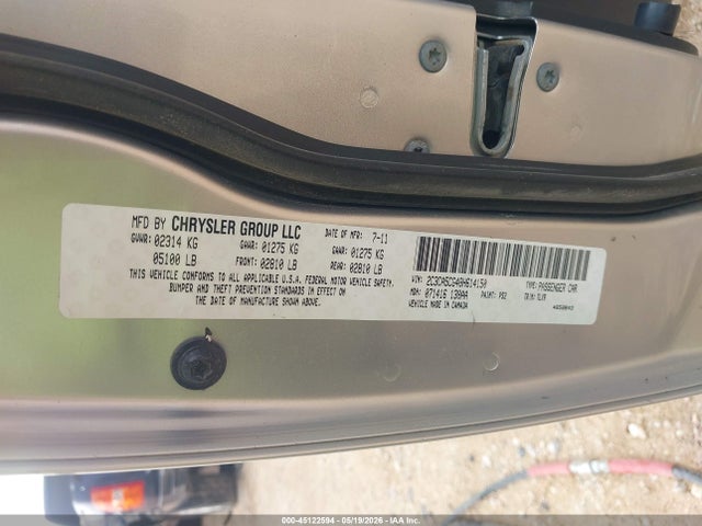 Aukcja sprzedaży 2011 Chrysler 300 Limited, vin: 2C3CA5CG4BH614150, numer aukcji: 45122594