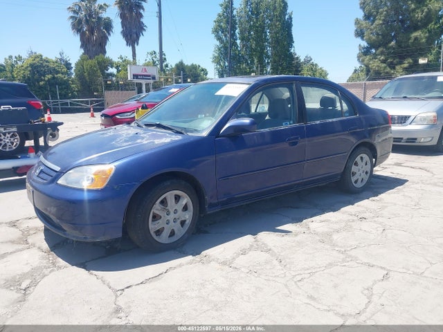 Продаж на аукціоні авто 2003 Honda Civic Ex, vin: JHMES26703S000345, номер лоту: 45122597