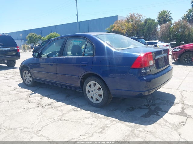 Продаж на аукціоні авто 2003 Honda Civic Ex, vin: JHMES26703S000345, номер лоту: 45122597