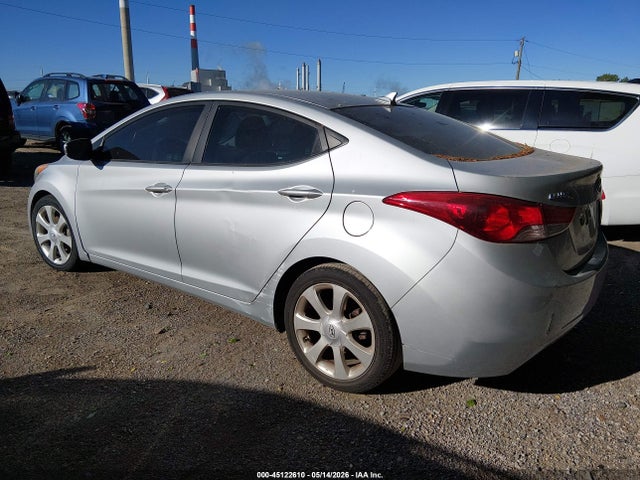 2011 Hyundai Elantra Limited მანქანა იყიდება აუქციონზე, vin: 5NPDH4AE8BH000779, აუქციონის ნომერი: 45122610