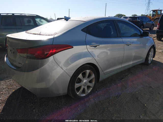2011 Hyundai Elantra Limited მანქანა იყიდება აუქციონზე, vin: 5NPDH4AE8BH000779, აუქციონის ნომერი: 45122610