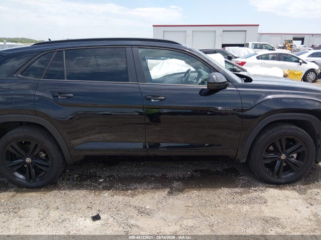45122621 :رقم المزاد ، 1V2SE2CA5PC216380 vin ، 2023 Volkswagen Atlas Cross Sport 3.6l V6 Sel/3.6l V6 Sel R-line Black مزاد بيع