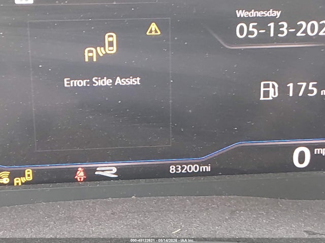 45122621 :رقم المزاد ، 1V2SE2CA5PC216380 vin ، 2023 Volkswagen Atlas Cross Sport 3.6l V6 Sel/3.6l V6 Sel R-line Black مزاد بيع
