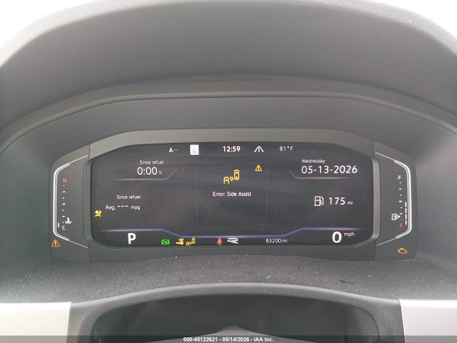 45122621 :رقم المزاد ، 1V2SE2CA5PC216380 vin ، 2023 Volkswagen Atlas Cross Sport 3.6l V6 Sel/3.6l V6 Sel R-line Black مزاد بيع