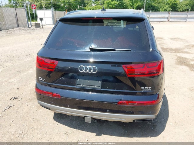 Продажа на аукционе авто 2018 Audi Q7 3.0t Premium, vin: WA1VAAF72JD020266, номер лота: 45122632