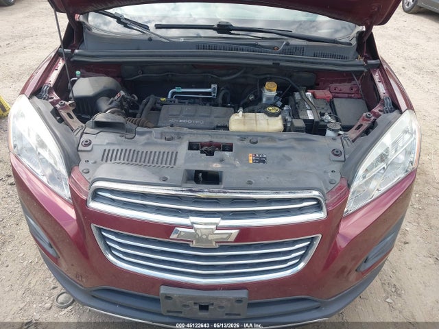 Продажа на аукционе авто 2016 Chevrolet Trax Lt, vin: 3GNCJLSBXGL269170, номер лота: 45122643