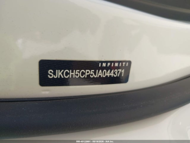 45122691 :رقم المزاد ، SJKCH5CP5JA044371 vin ، 2018 Infiniti Qx30 مزاد بيع