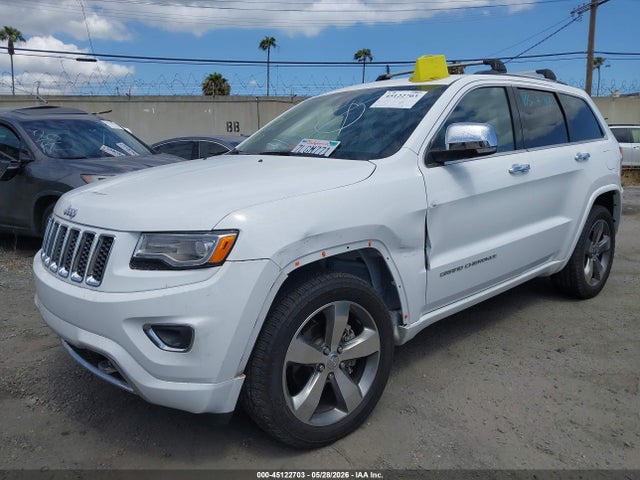 45122703 :رقم المزاد ، 1C4RJFCG5FC783372 vin ، 2015 Jeep Grand Cherokee Overland مزاد بيع