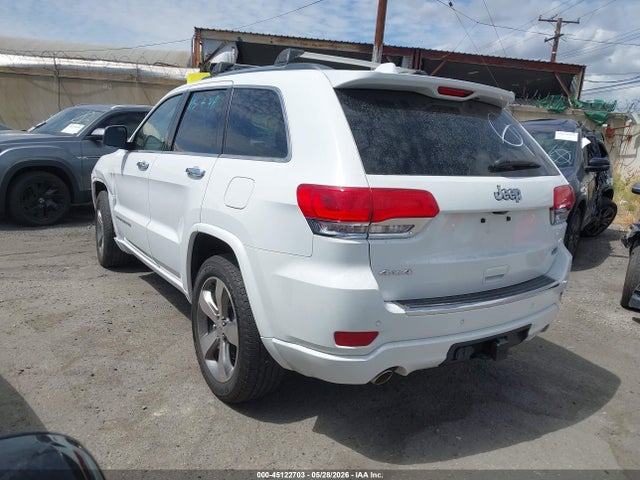 45122703 :رقم المزاد ، 1C4RJFCG5FC783372 vin ، 2015 Jeep Grand Cherokee Overland مزاد بيع