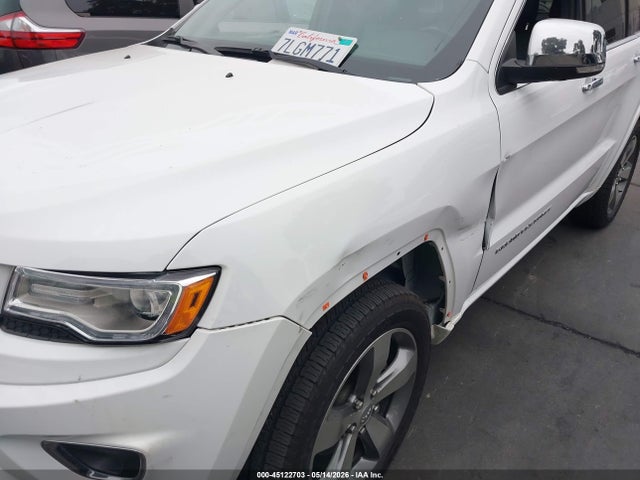 45122703 :رقم المزاد ، 1C4RJFCG5FC783372 vin ، 2015 Jeep Grand Cherokee Overland مزاد بيع