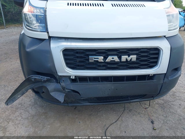 Продажа на аукционе авто 2021 Ram Promaster 2500 High Roof 159 Wb, vin: 3C6LRVDG0ME547197, номер лота: 45122707