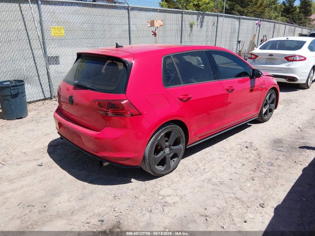 45122708 :رقم المزاد ، 3VW4T7AU6FM000512 vin ، 2015 Volkswagen Golf Gti 2.0t Autobahn 4-door مزاد بيع