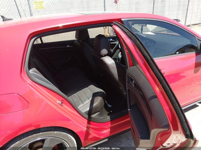 45122708 :رقم المزاد ، 3VW4T7AU6FM000512 vin ، 2015 Volkswagen Golf Gti 2.0t Autobahn 4-door مزاد بيع