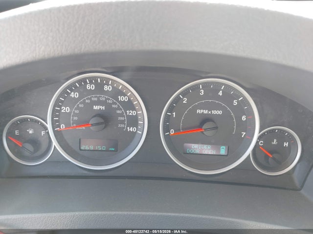 45122742 :رقم المزاد ، 1J4HR58NX5C578838 vin ، 2005 Jeep Grand Cherokee Limited مزاد بيع