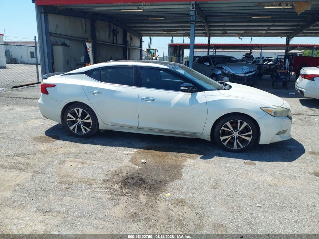 2016 Nissan Maxima 3.5 Platinum მანქანა იყიდება აუქციონზე, vin: 1N4AA6AP2GC406781, აუქციონის ნომერი: 45122750