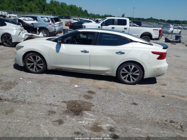2016 Nissan Maxima 3.5 Platinum მანქანა იყიდება აუქციონზე, vin: 1N4AA6AP2GC406781, აუქციონის ნომერი: 45122750