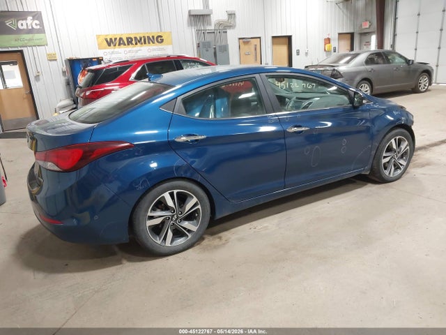 45122767 :رقم المزاد ، KMHDH4AE6EU129111 vin ، 2014 Hyundai Elantra Limited مزاد بيع