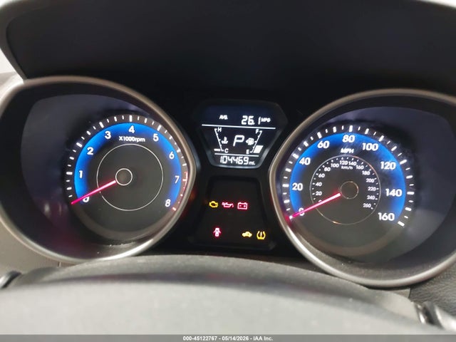 45122767 :رقم المزاد ، KMHDH4AE6EU129111 vin ، 2014 Hyundai Elantra Limited مزاد بيع