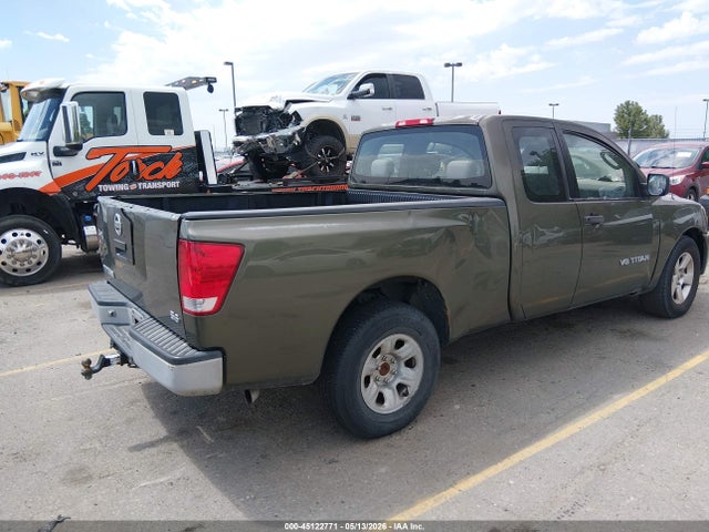 45122771 :رقم المزاد ، 1N6AA06AX5N528833 vin ، 2005 Nissan Titan Xe مزاد بيع