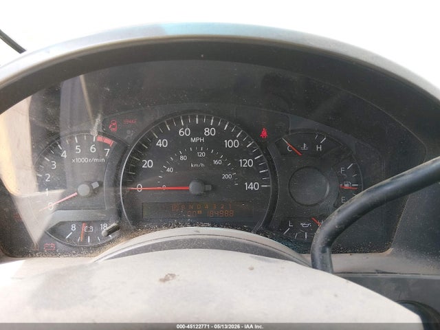 45122771 :رقم المزاد ، 1N6AA06AX5N528833 vin ، 2005 Nissan Titan Xe مزاد بيع