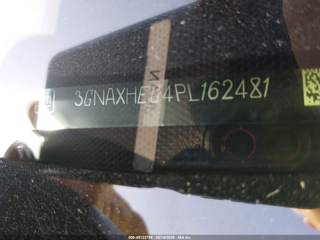 Aukcja sprzedaży 2023 Chevrolet Equinox Fwd Ls, vin: 3GNAXHEG4PL162481, numer aukcji: 45122789