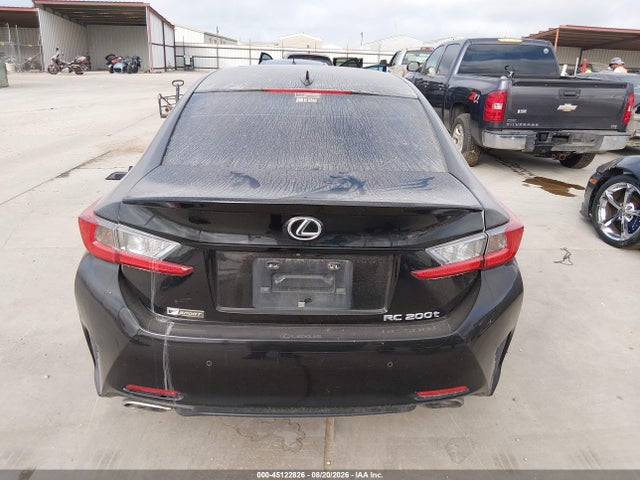 Продажа на аукционе авто 2017 Lexus Rc 200t, vin: JTHHA5BC2H5006495, номер лота: 45122826