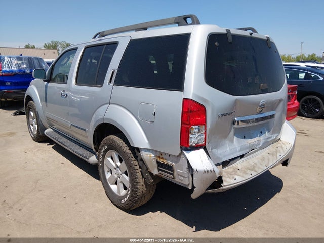 2012 Nissan Pathfinder Sv მანქანა იყიდება აუქციონზე, vin: 5N1AR1NBXCC626034, აუქციონის ნომერი: 45122831