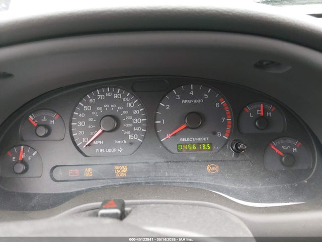 45122841 :رقم المزاد ، 1FAFP45X74F131650 vin ، 2004 Ford Mustang Gt مزاد بيع