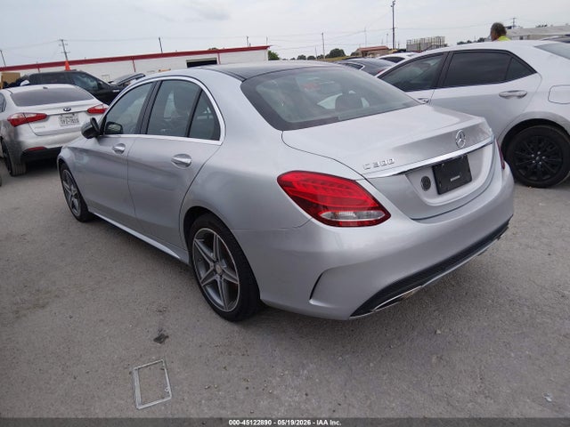 Aukcja sprzedaży 2016 Mercedes-benz C 300 Sport 4matic, vin: 55SWF4KB4GU119923, numer aukcji: 45122890