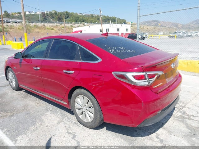 2016 Hyundai Sonata Hybrid Se მანქანა იყიდება აუქციონზე, vin: KMHE24L17GA011685, აუქციონის ნომერი: 45122901