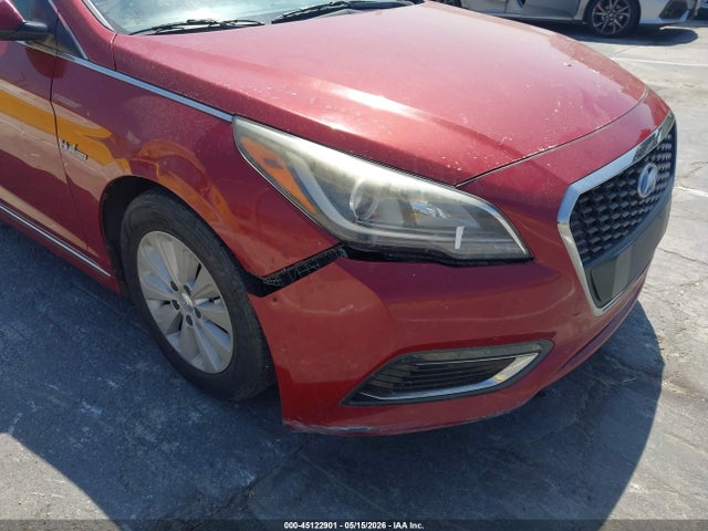 2016 Hyundai Sonata Hybrid Se მანქანა იყიდება აუქციონზე, vin: KMHE24L17GA011685, აუქციონის ნომერი: 45122901