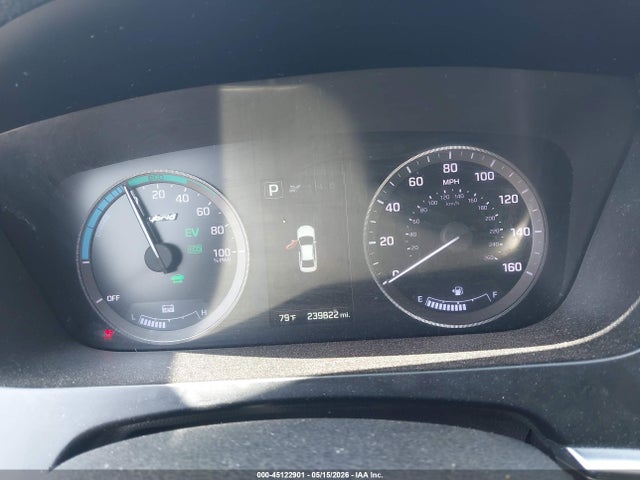 2016 Hyundai Sonata Hybrid Se მანქანა იყიდება აუქციონზე, vin: KMHE24L17GA011685, აუქციონის ნომერი: 45122901