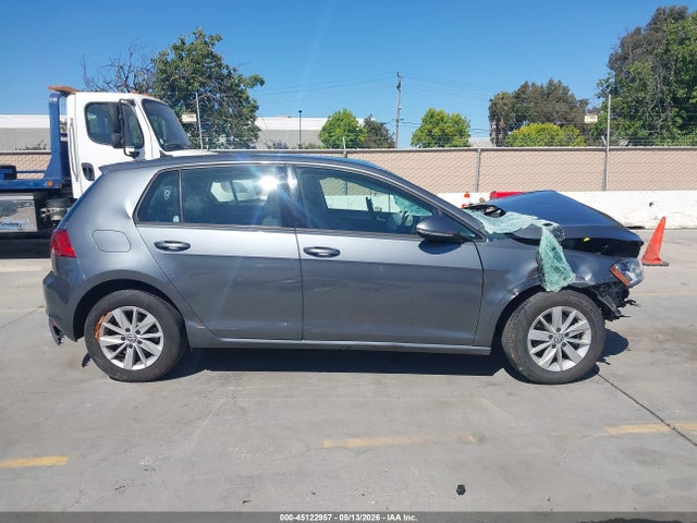 45122957 :رقم المزاد ، 3VW217AU3HM063647 vin ، 2017 Volkswagen Golf Tsi S 4-door/tsi Se 4-door/tsi Sel 4-door/tsi Wolfsburg Edition 4-door مزاد بيع