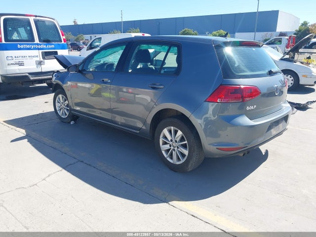 45122957 :رقم المزاد ، 3VW217AU3HM063647 vin ، 2017 Volkswagen Golf Tsi S 4-door/tsi Se 4-door/tsi Sel 4-door/tsi Wolfsburg Edition 4-door مزاد بيع