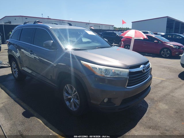 Aukcja sprzedaży 2015 Toyota Highlander Xle V6, vin: 5TDKKRFH8FS048470, numer aukcji: 45122963