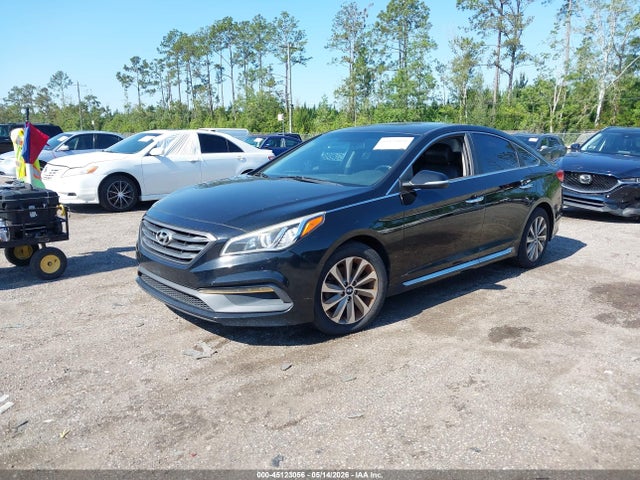 45123056 :رقم المزاد ، 5NPE34AF4GH363986 vin ، 2016 Hyundai Sonata Sport مزاد بيع