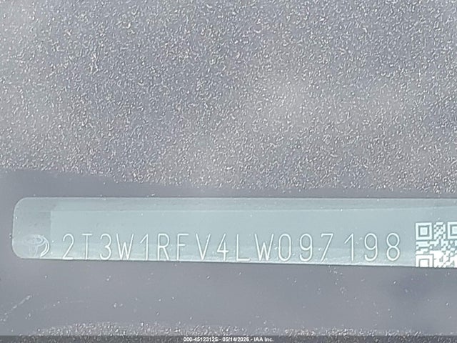 Toyota Rav4 Xle 2020 2T3W1RFV4LW097198 Image 9