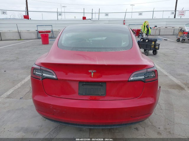 45123180 :رقم المزاد ، 5YJ3E1EA0PF476220 vin ، 2023 Tesla Model 3 Rear-wheel Drive مزاد بيع