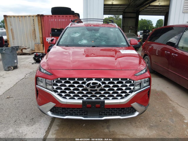 2022 Hyundai Santa Fe Sel მანქანა იყიდება აუქციონზე, vin: 5NMS64AJ5NH376223, აუქციონის ნომერი: 45123285