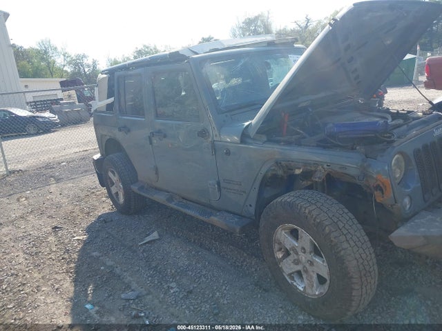 2014 Jeep Wrangler Unlimited Sport მანქანა იყიდება აუქციონზე, vin: 1C4BJWDGXEL157170, აუქციონის ნომერი: 45123311