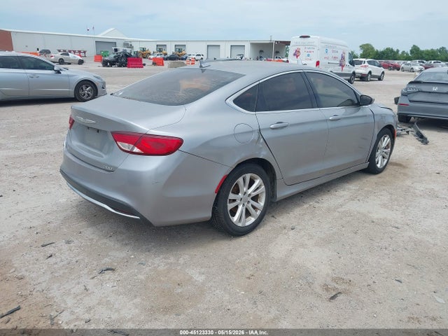 Aukcja sprzedaży 2015 Chrysler 200 Limited, vin: 1C3CCCAB8FN652306, numer aukcji: 45123330