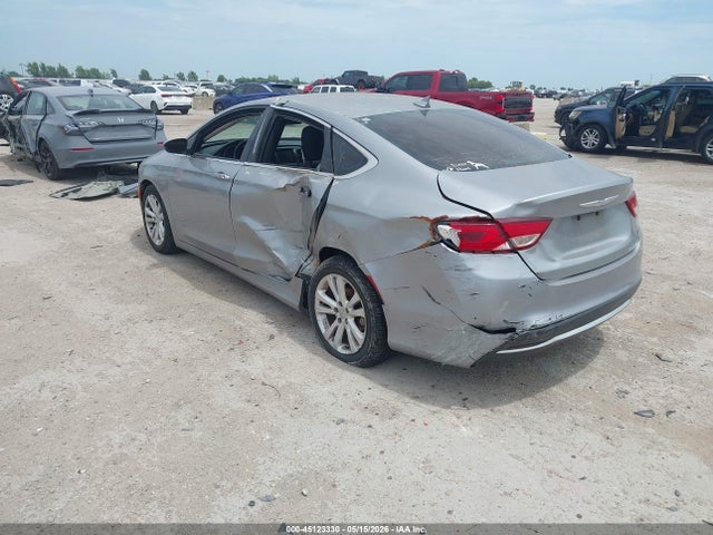 Aukcja sprzedaży 2015 Chrysler 200 Limited, vin: 1C3CCCAB8FN652306, numer aukcji: 45123330