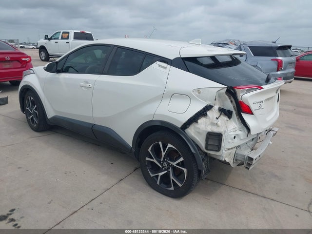2018 Toyota C-hr Xle მანქანა იყიდება აუქციონზე, vin: NMTKHMBX2JR021948, აუქციონის ნომერი: 45123344